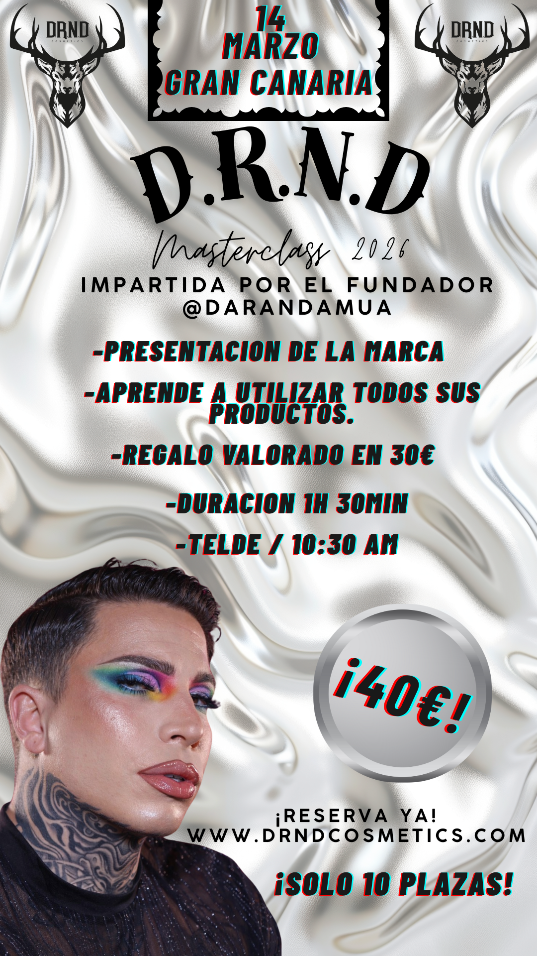 MASTERCLASS 14 MARZO GRAN CANARIA - TELDE