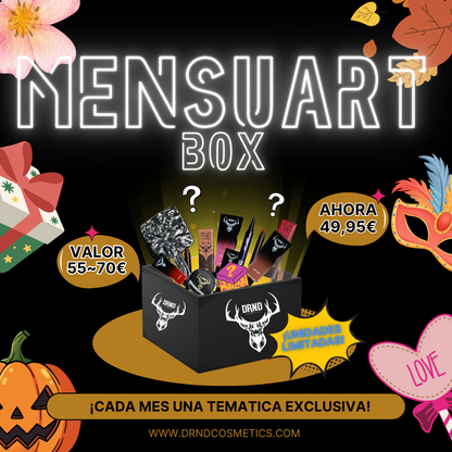 ☀️MENSUART BOX D.R.N.D - CAJA SORPRESA SEPTIEMBRE ☀️