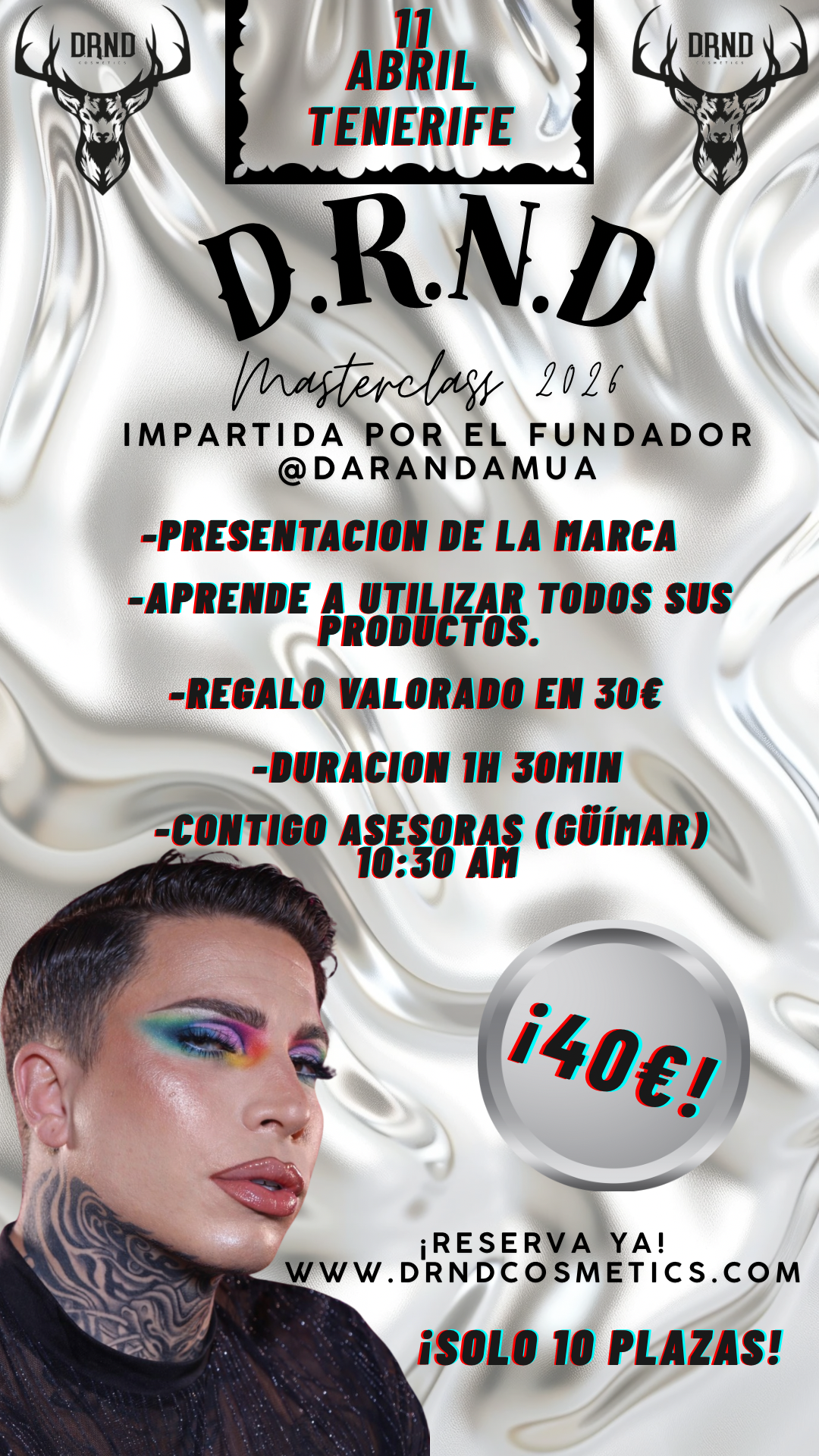 MASTERCLASS 11 ABRIL TENERIFE- GUIMAR